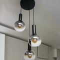 3 smoke glass bowl hanging pendant lamp (bulbs not included). - Mr.Smart SA's Best Online Shopping Store