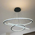 3 Rings crystal chandelier pendant light - 20215-4 6.8. - Mr.Smart SA's Best Online Shopping Store