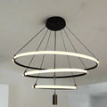 3 ring acrylic LED pendant lamp 2049-4 6.8. - Mr.Smart SA's Best Online Shopping Store