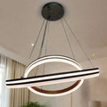2 Rings LED acrylic pendant light 898-4.6. - Mr.Smart SA's Best Online Shopping Store