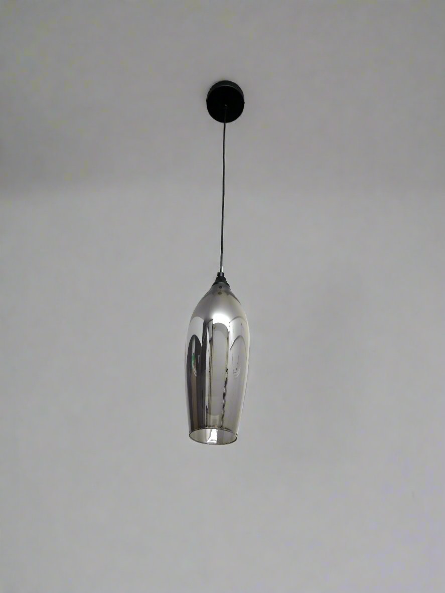 Black smoke glass pendant lamp. - Mr.Smart SA's Best Online Shopping Store