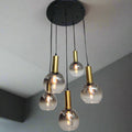 Smoke black glass pendant lamp - TLSL8005. Mr.Smart SA's Best Online Shopping Store