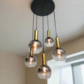 Smoke black glass pendant lamp - TLSL8005. Mr.Smart SA's Best Online Shopping Store