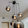 5 smoke glass pendant light - C11-5.