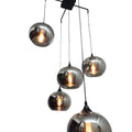 5 smoke glass pendant light - C11-5.