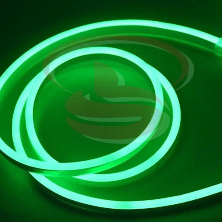 220V Green LED Neon Strip Light installed for ceiling ambient lighting – 15mm deep and 7mm wide slim neon flex
Smart Life Lighting & Electrical