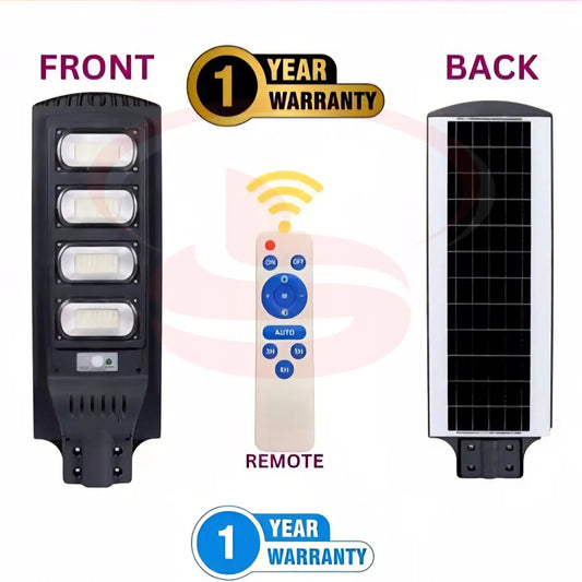 240w Solar Street Light with motion sensor – waterproof outdoor LED flood light for garden, street and driveway lighting.
Smart Life Lighting & Electrical