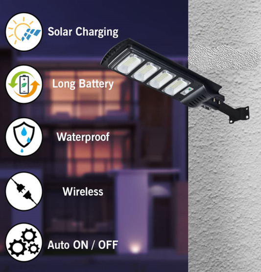 JORTAN 240W Solar Street Flood Light. - Mr.Smart SA's Best Online Shopping Store