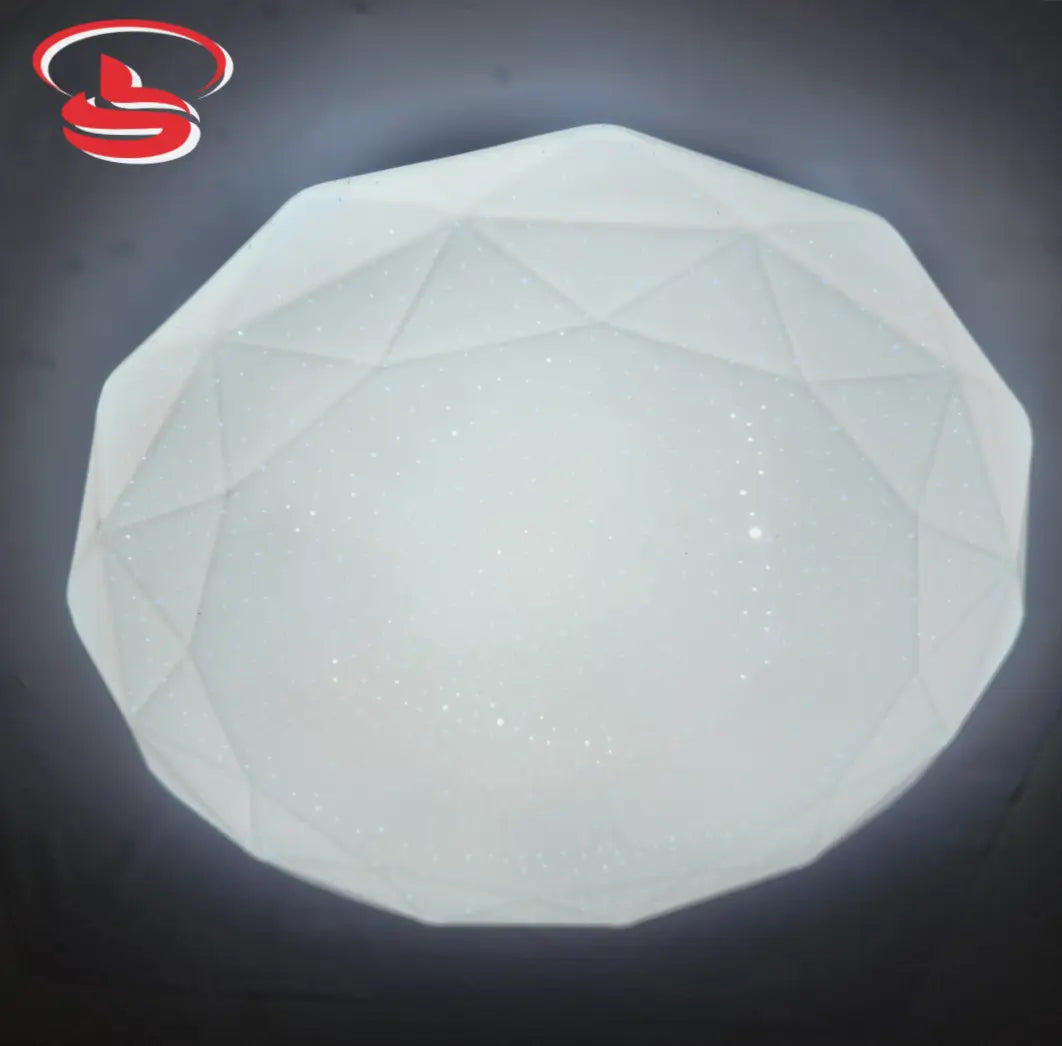 24w Diamond Cut White LED Ceiling Light with Starry Surface Design
Smart Life Lighting & Electrical