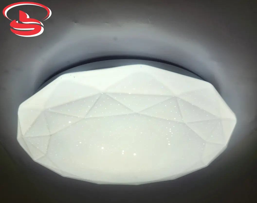 24w Diamond Cut White LED Ceiling Light with Starry Surface Design
Smart Life Lighting & Electrical