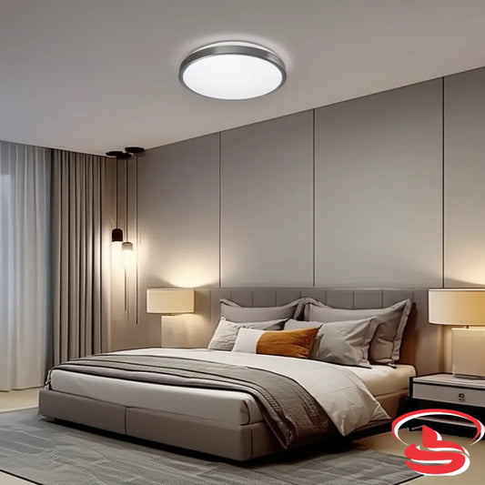 24w Galaxy Glow LED Ceiling Light Starry Sparkle Effect with Brushed Silver Rim for Modern South African Interiors.
Smart Life Lighting & Electrical
