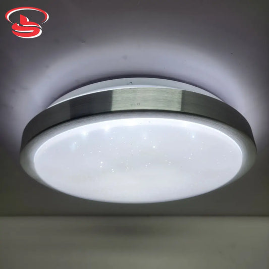 24w Galaxy Glow LED Ceiling Light Starry Sparkle Effect with Brushed Silver Rim for Modern South African Interiors.
Smart Life Lighting & Electrical