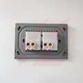 2 Lever 1 Way Double Switch black modern electrical wall switch.
Smart Life Lighting & Electrical		