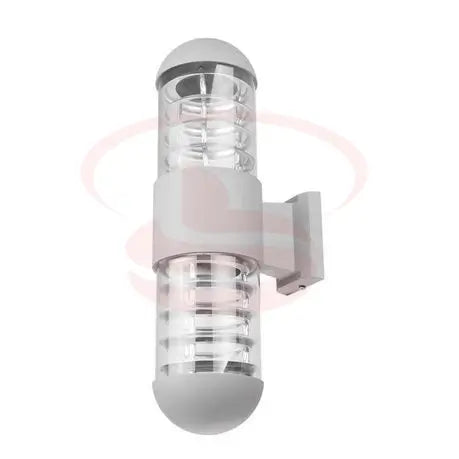 2 Way Up/Down  Dome-top outdoor wall lamp with layered glass design for modern garden, gate, and pathway lighting.
Smart Life Lighting & Electrical