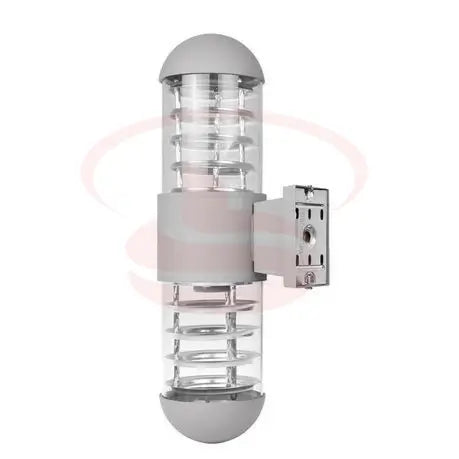 2 Way Up/Down  Dome-top outdoor wall lamp with layered glass design for modern garden, gate, and pathway lighting.
Smart Life Lighting & Electrical