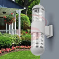 2 Way Up/Down  Dome-top outdoor wall lamp with layered glass design for modern garden, gate, and pathway lighting.
Smart Life Lighting & Electrical