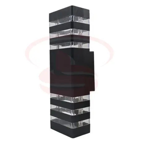 2 Way Up/Down Modern dual-layer rectangular outdoor LED wall lamp with transparent glass design for villa and gate lighting.
Smart Life Lighting & Electrical