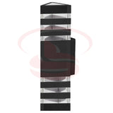 2 Way Up/Down Modern rectangular outdoor wall lamp with layered glass stripes for gate and villa lighting.
Smart Life Lighting & Electrical