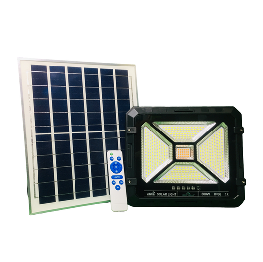 GEORGINA 300W Remote Controlled Commercial Solar Flood light. - Mr.Smart SA's Best Online Shopping Store