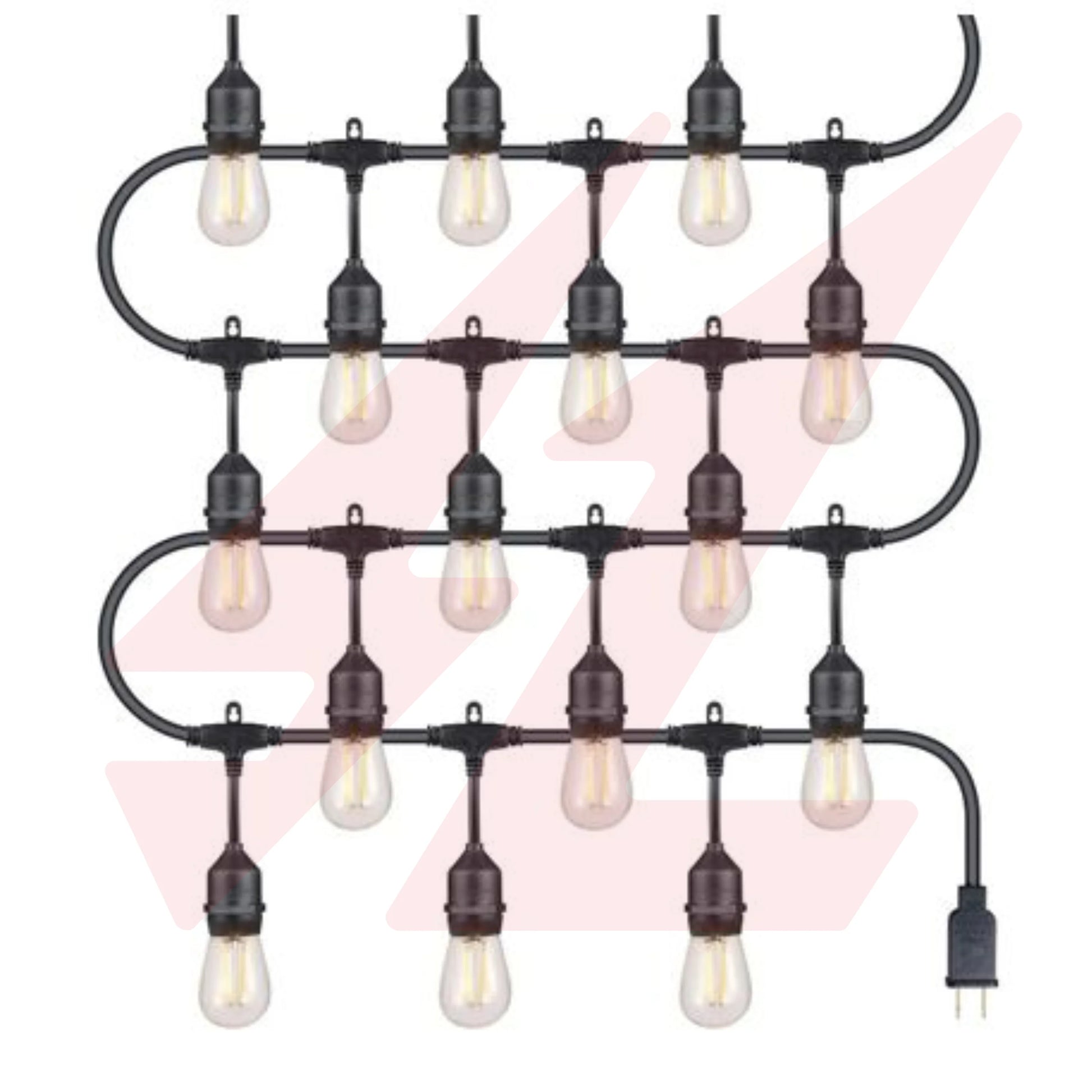 30m IP65 waterproof LED string light with 60 transparent decorative hanging bulbs.
Smart Life Lighting & Electrical