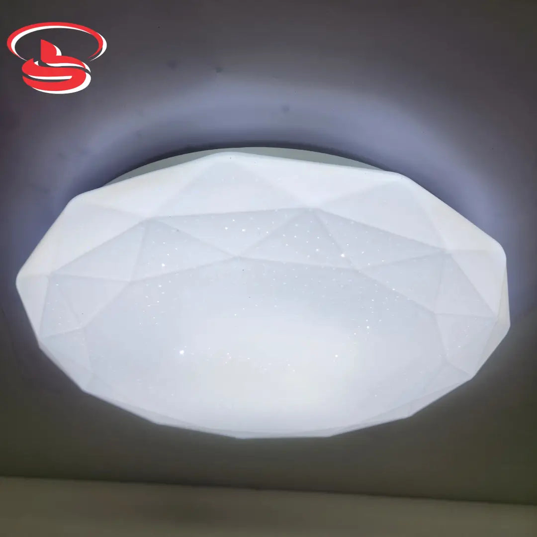 30w Diamond Cut White LED Ceiling Light with Starry Surface Design
Smart Life Lighting & Electrical