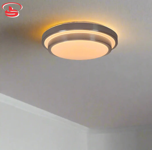 Stylish 36W LED ceiling light with double chrome border and 3-colour changing feature for a modern, energy-efficient home lighting solution.
Smart Life Lighting & Electrical