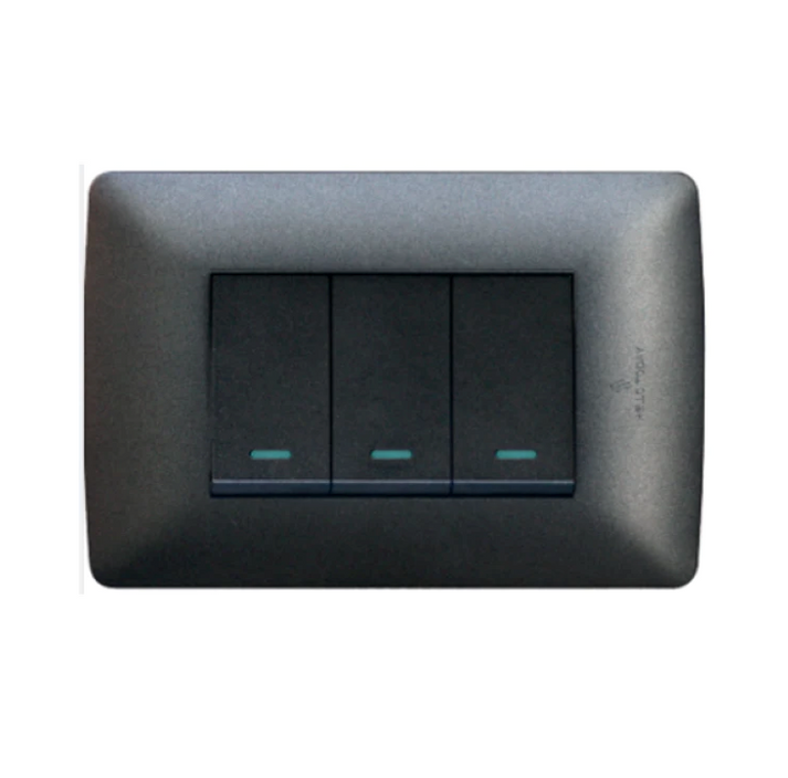 3 Lever 1 Way Switch - Black – Smart Life Lighting & Electrical