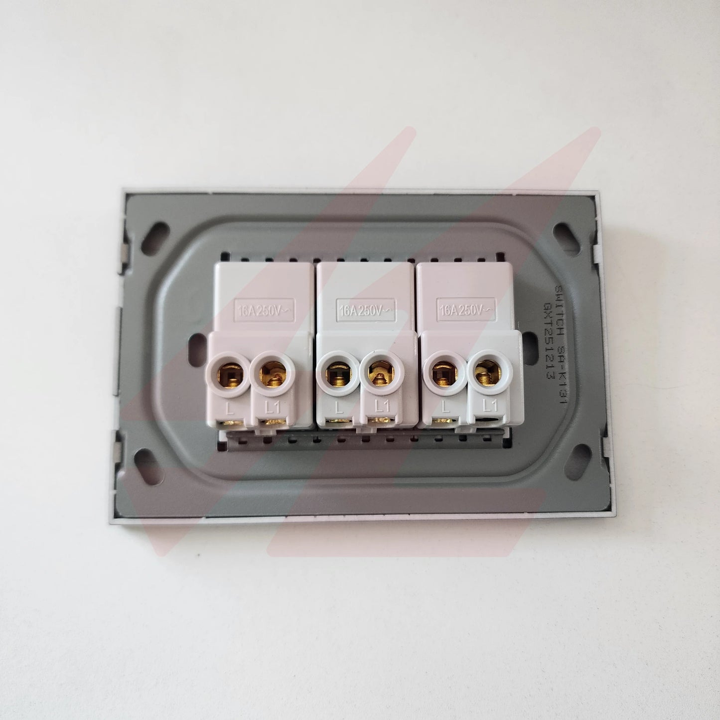 3 Lever 1 Way Switch black modern electrical wall switch.
Smart Life Lighting & Electrical		
