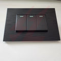 3 Lever 1 Way Switch black modern electrical wall switch.
Smart Life Lighting & Electrical		