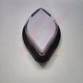 15W Modern LED Outdoor Wall Lamp with Black Aluminum Body, Frosted Diffuser, Warm White 3000K, IP54 Waterproof Decorative Wall Light