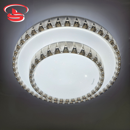 48W LED Ceiling Light with 3 color options (Cool White, Warm White, Crystal White). Perfect for living rooms, bedrooms & dining spaces. Stylish, energy-saving & long-lasting.
Smart Life Lighting & Electrical
