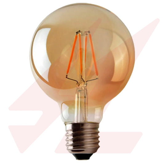 4W E27 LED Filament Bulb G95 3000K Warm White.
Smart Life Lighting & Electrical		