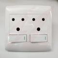 4×4 Double Socket White modren Wall Plate design.
Smart Life Lighting & Electrical		