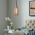 Bottle Metal Mesh Pendant Light. - Mr.Smart SA's Best Online Shopping Store