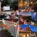 50m IP65 waterproof LED string light with 100 transparent decorative hanging bulbs.
Smart Life Lighting & Electrical
