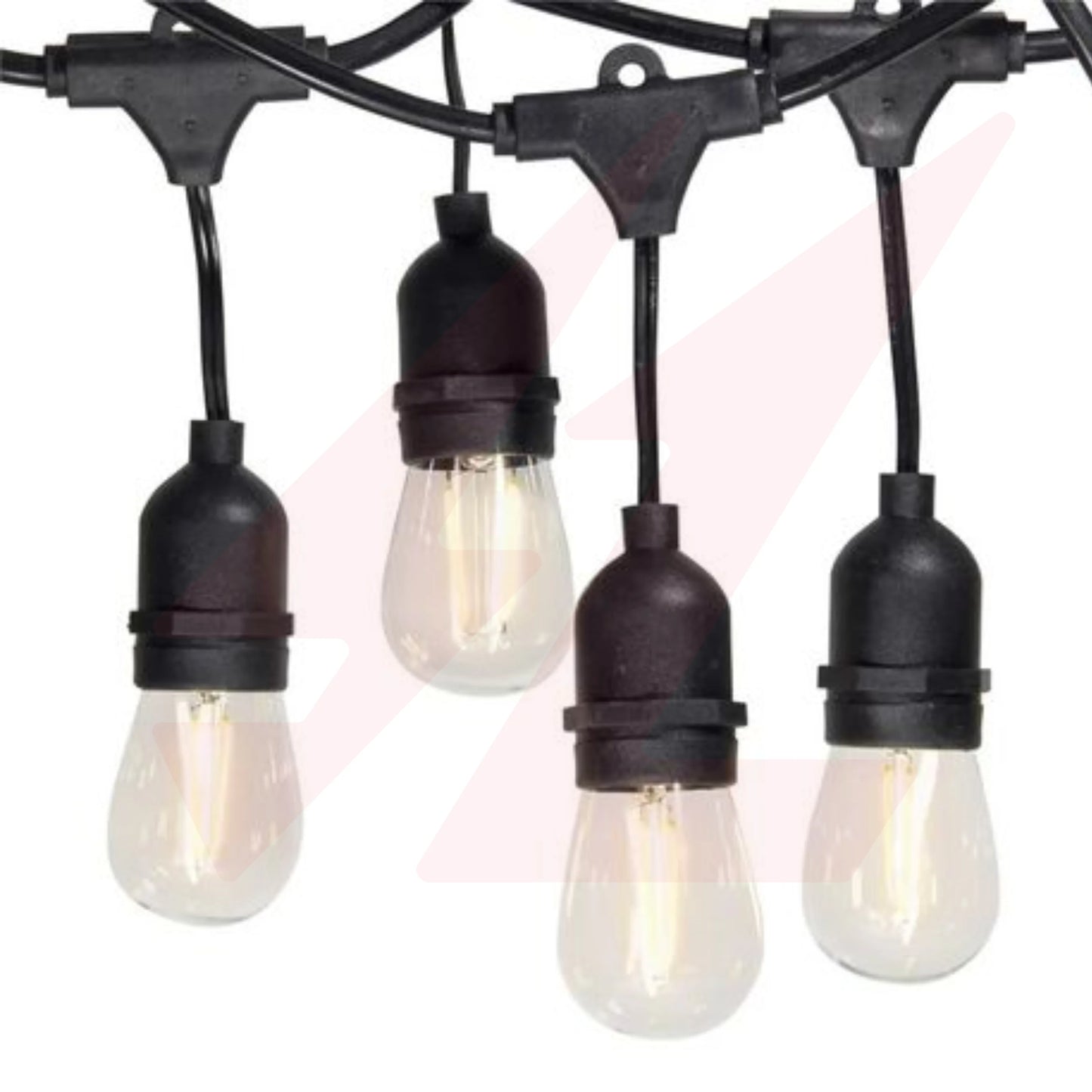 50m IP65 waterproof LED string light with 100 transparent decorative hanging bulbs.
Smart Life Lighting & Electrical