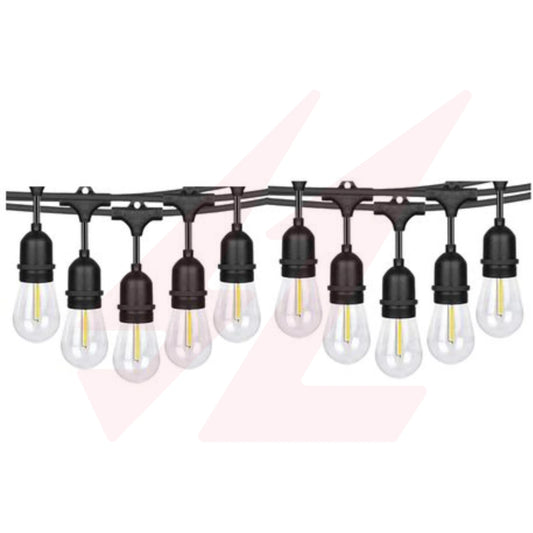 50m IP65 waterproof LED string light with 100 transparent decorative hanging bulbs.
Smart Life Lighting & Electrical