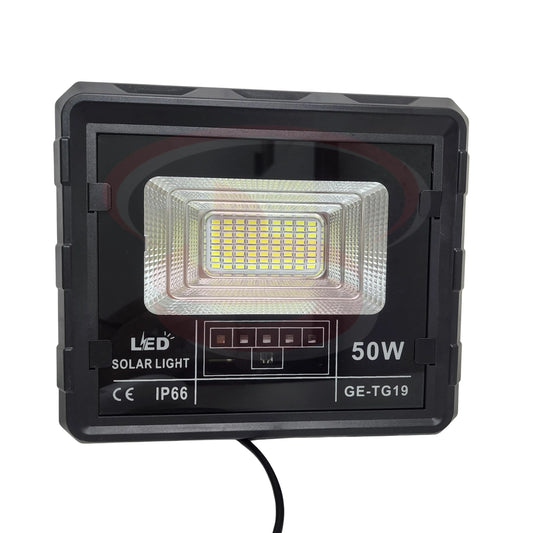 50W Solar Flood Light with Remote and Solar Panel – Outdoor Waterproof LED Security Light by Smart Life Lighting & Electrical