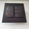 5 Lever 1 Way Switch black modern electrical wall switch.
Smart Life Lighting & Electrical		