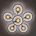 Modern 6-Circle adjustable ring LED ceiling light with customizable design and 3-colour changing modes – dual-tone, cool white, warm white, and crystal white.
Smart Life Lighting & Electrical