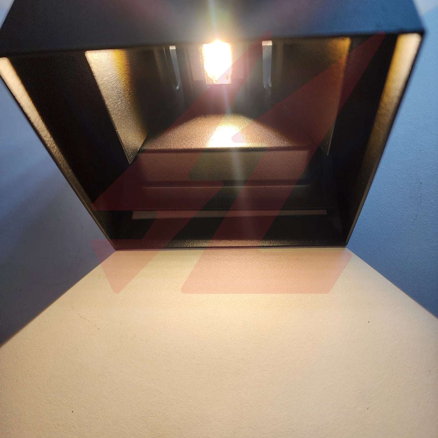 6W Square Up & Down LED Wall Light – IP54 Warm White Wall Lamp.
Smart Life Lighting & Electrical	