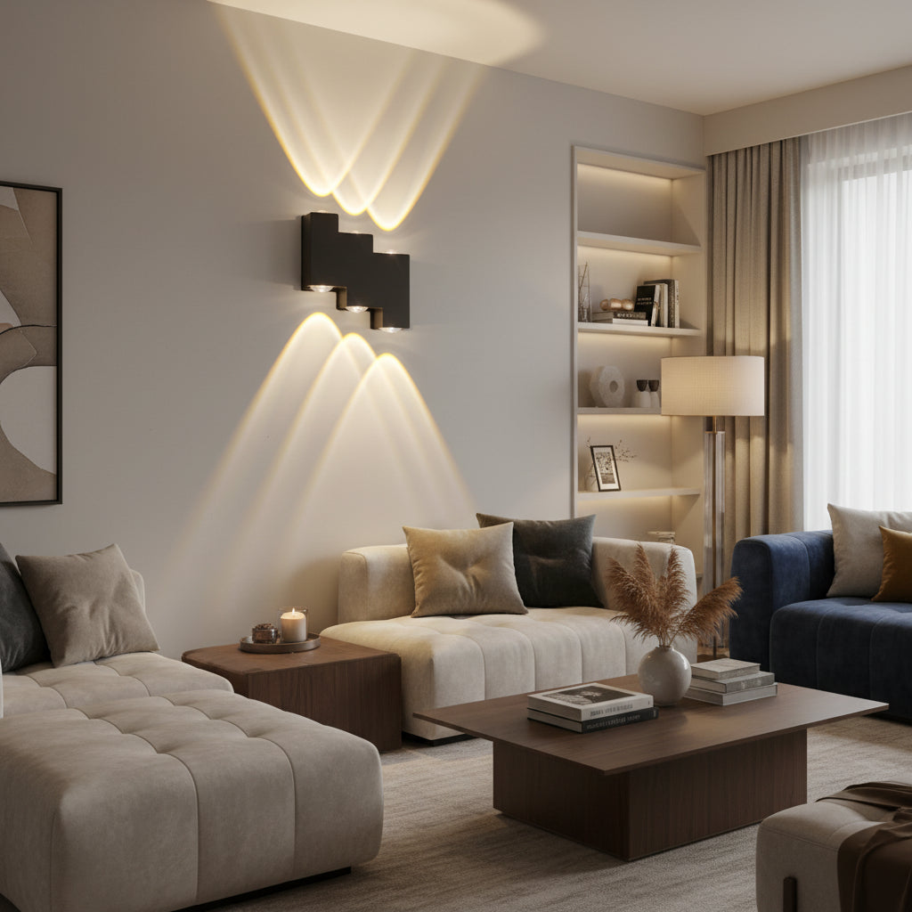 6W Modern Zigzag LED Wall Lamp Warm White 3000K Decorative Up Down Wall Light.
Smart Life Lighting & Electrical