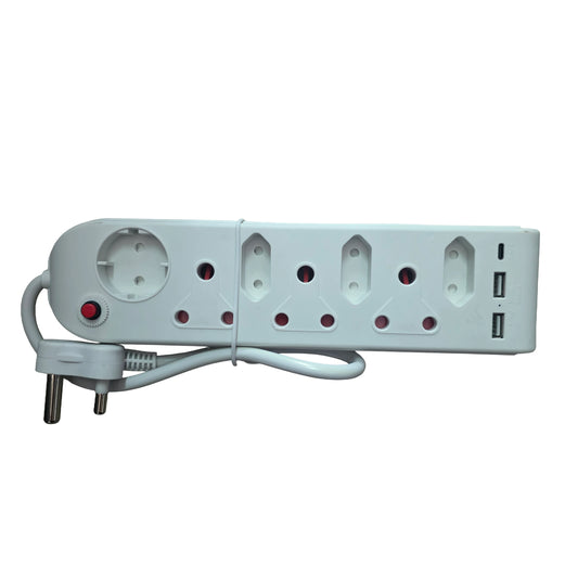 7-Way Multi-Plug Power Extension with USB Type-C and Overload Protection.
Smart Life Lighting & Electrical
