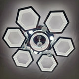 73W LED ceiling light with six hexagon rings and crystal pendant accents, providing stylish, energy-efficient lighting.
Smart Life Lighting & Electrical