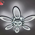 73w LED ceiling light with oval rings and crystal pendant accents, offering bright, energy-saving illumination for modern interiors.
Smart Life Lighting & Electrical