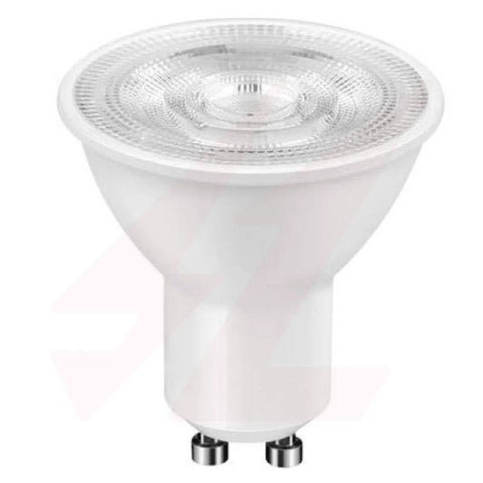 7W GU10 Cool White Dimmable LED Downlight Globe with white body and GU10 base.
Smart Life Lighting & Electrical
