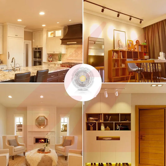 7W GU10 warm white dimmable LED downlight globe with GU10 base
Smart Life Lighting & Electrical		