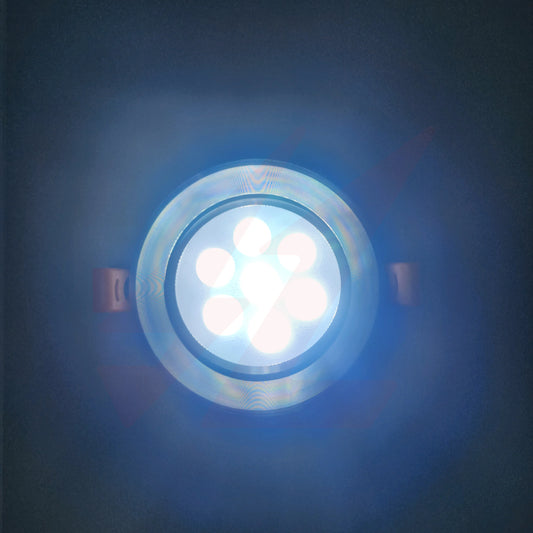 7W LED Ceiling Downlight 6500K Cool White Recessed Ceiling Light with 90mm Cut-Out.
Smart Life Lighting & Electrical		
