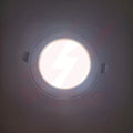 7W Three-Color LED Concealed Downlight White with 90mm cut-out, IP20 rated.
Smart Life Lighting & Electrical		