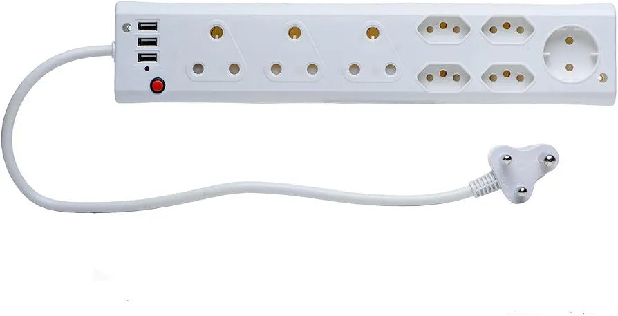 8-Way Multi-Plug Power Extension with 3 USB-A Ports and Overload Protection.
Smart Life Lighting & Electrical